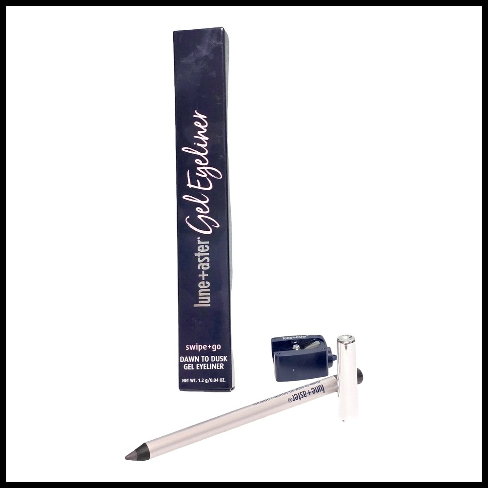 Lune+Aster Dawn to Dusk Gel Eyeliner Charcoal Black Waterproof Pencil Sharpener